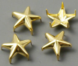 Studs/Ziernieten 09mm x 09mm (1.000 Stuck), Gold